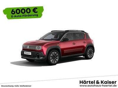 Karmesinrot mit schwarzem dach (rot) Neu 2025 Renault 4 E-Tech Iconic SUV | 34.789 € (Fairer Preis)