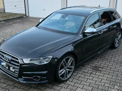 Usado Audi S6 450 HP (330 kW) 2017 Azul Carrinha