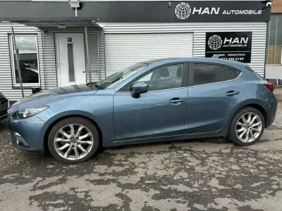 Gebraucht Mazda 3 Sports-Line 150 PS (110 kW) 2014 Blau Limousine