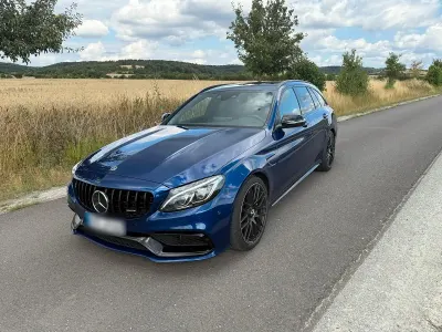 Gebraucht Mercedes C63 AMG AMG 476 PS (350 kW) 2017 Blau Kombi