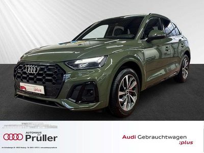 Gebraucht Audi Q5 S-Line 204 PS (150 kW) 2022 Distriktgrün metallic (gruen) SUV