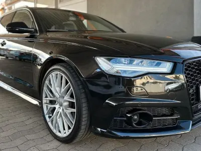 Brugt Audi A6 S-Line 320 HK (235 kW) 2016 Sort Stationcar
