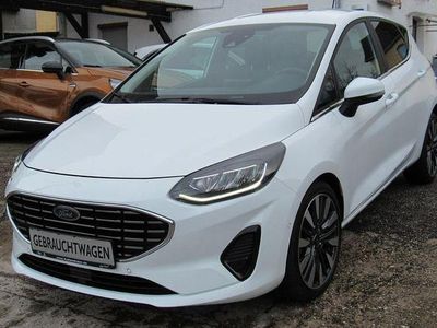 Gebraucht Ford Fiesta Titanium 125 PS (91 kW) 2022 Weiß Kleinwagen