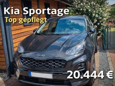 Gebraucht Kia Sportage 136 PS (100 kW) 2021 Schwarz SUV