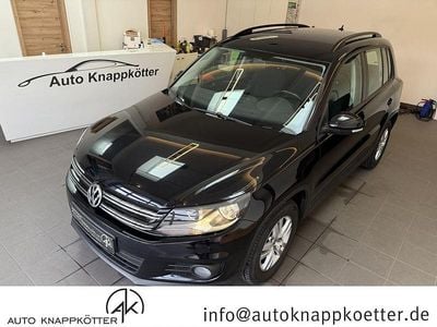 Gebraucht VW Tiguan Trendline 122 PS (89 kW) 2014 Schwarz SUV