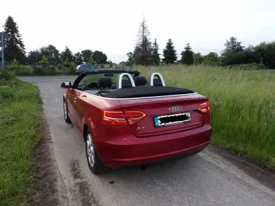 Gebraucht Audi A3 Cabriolet Ambition 102 PS (75 kW) 2009 Rot Cabrio