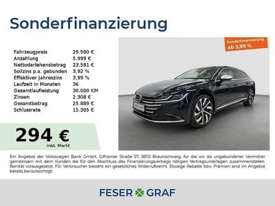 Gebraucht VW Arteon Elegance 200 PS (147 kW) 2021 Schwarz Limousine