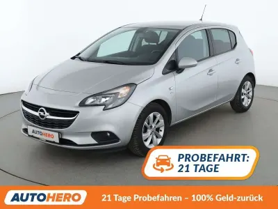 Używany Opel Corsa drive 90 KM (66 kW) 2017 Srebrny Hatchback