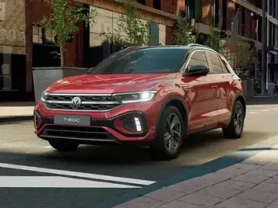 Käytetty VW T-Roc R-line 150 HP (110 kW) 2025 Punainen Katumaasturi