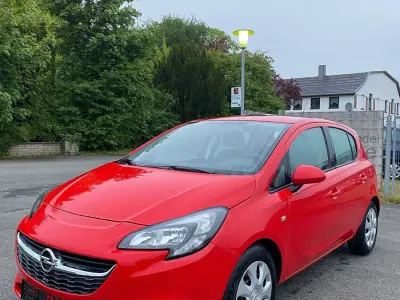 Gebraucht Opel Corsa Edition 69 PS (50 kW) 2015 Rot Kleinwagen
