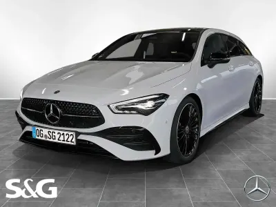 Gebraucht Mercedes CLA200 AMG 163 PS (119 kW) 2025 Unilack polarweiß Kombi