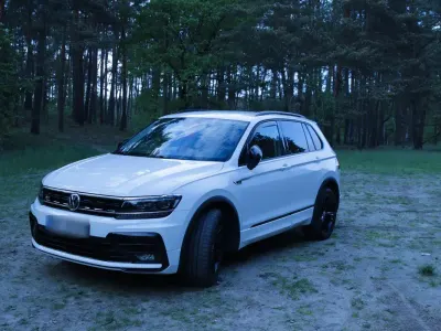 Używany VW Tiguan Black Edition 230 KM (169 kW) 2019 Biały SUV