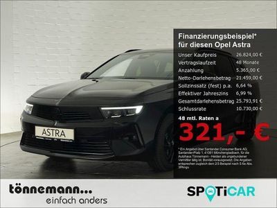Gebraucht Opel Astra 131 PS (96 kW) 2025 Schwarz Kombi