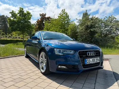 Second-hand Audi A5 190 CP (139 kW) 2014 Albastru Coupe