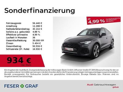 Daytonagrau perleffekt Gebraucht 2023 Audi SQ5 Sportback Ambiente SUV | 56.440 € (Fairer Preis)