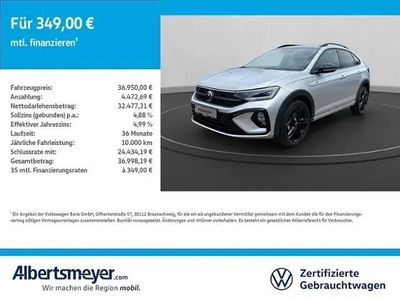 Usata VW Taigo R-line 110 CV (80 kW) 2025 Argento SUV