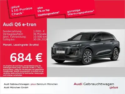 Używany Audi Q6 e-tron Ambiente 284 kW (387 KM) 2025 Szary SUV