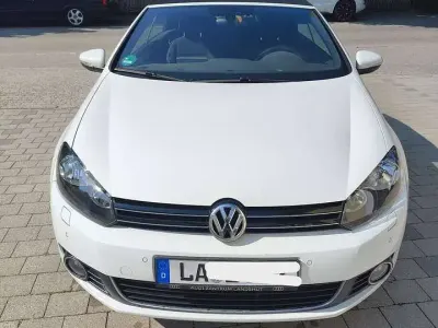 Gebraucht VW Golf Cabriolet Cup 105 PS (77 kW) 2014 Weiß Cabrio