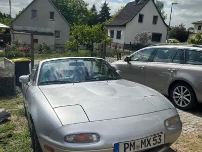 Używany Mazda MX5 116 KM (85 kW) 1992 Srebrny Kabriolet