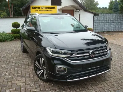 Gebraucht VW T-Cross R-line 150 PS (110 kW) 2022 Deep black perleffekt SUV