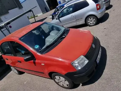 Gebraucht Fiat Panda 2006 Rot Kleinwagen