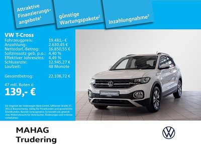Weiß Gebraucht 2023 VW T-Cross Life SUV | 19.481 € (Fairer Preis)