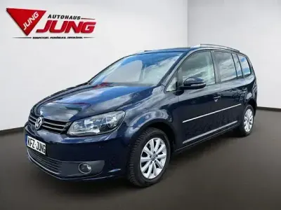Gebraucht VW Touran Highline 170 PS (125 kW) 2013 Blau Van / Kleinbus