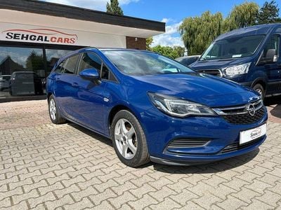 Gebraucht Opel Astra Business 160 PS (117 kW) 2018 Blau Kombi