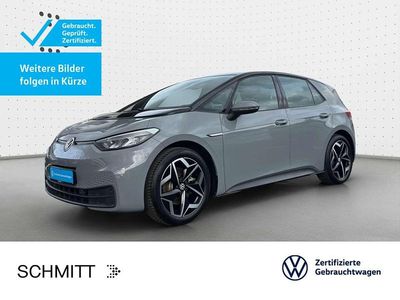 Gebraucht VW ID.3 Pure 110 kW (150 PS) 2021 Mondsteingrau / schwarz Kleinwagen