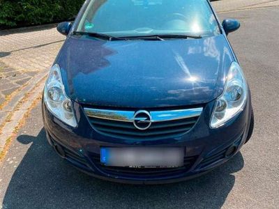 gebraucht Opel Corsa D 1.0 EcoFlex 60 PS Benzin Baujahr 2009 Dunkelblau