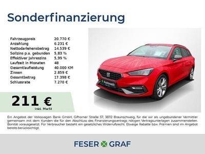 Gebraucht Seat Leon ST FR 150 PS (110 kW) 2022 Rot Kombi