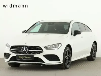Używany Mercedes CLA250e Shooting Brake AMG 218 KM (160 kW) 2021 Biały Kombi