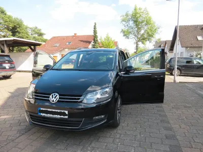 Gebraucht VW Sharan 170 PS (125 kW) 2012 Schwarz Van / Kleinbus