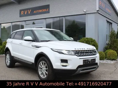 Brugt Land Rover Range Rover evoque Pure 150 HK (110 kW) 2014 Hvid SUV