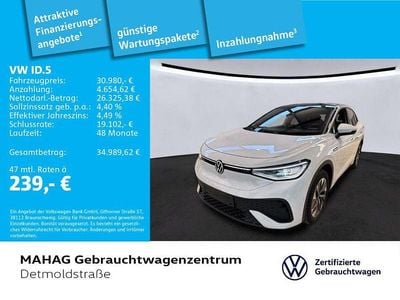 Gebraucht VW ID.5 Pro Performance 150 kW (204 PS) 2022 Weiß SUV