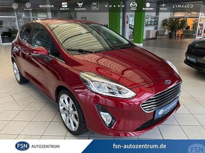 Gebraucht Ford Fiesta Titanium 101 PS (74 kW) 2018 Rot Kleinwagen