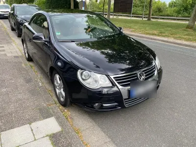 Gebraucht VW Eos 140 PS (102 kW) 2008 Schwarz Cabrio