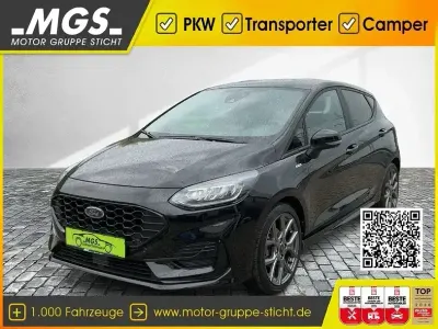 Gebraucht Ford Fiesta ST-Line X 101 PS (74 kW) 2023 Obsidianschwarz metallic Kleinwagen
