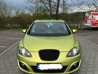 Usata Seat Leon Style 125 CV (91 kW) 2009 Verde Utilitaria