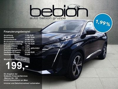 Schwarz Gebraucht 2023 Peugeot 3008 Allure Limousine | 20.880 € (Superpreis)