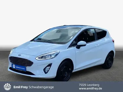 Gebraucht Ford Fiesta Titanium 125 PS (91 kW) 2017 Weiß Kleinwagen