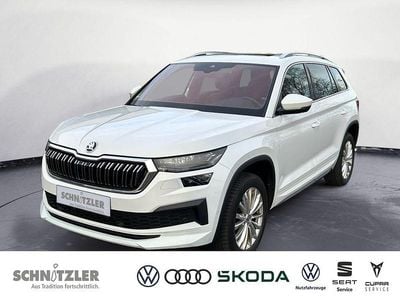 Moonweiß (metallic) Gebraucht 2022 Skoda Kodiaq LAURIN & KLEMENT SUV | 33.480 € (Fairer Preis)