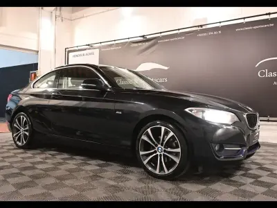 Używany BMW 218 Sport Line 136 KM (100 kW) 2017 Czarny Coupe