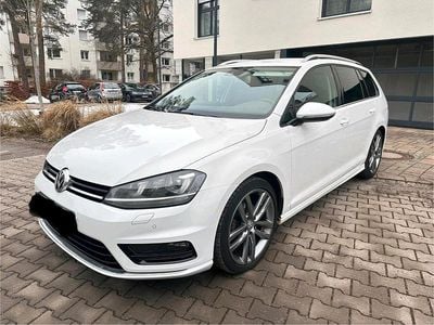 Gebraucht VW Golf VII R-line 150 PS (110 kW) 2015 Weiß Kombi