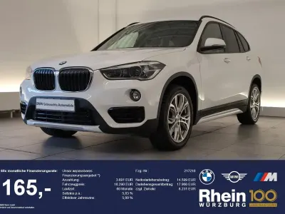 Gebraucht BMW X1 Sport Line 150 PS (110 kW) 2018 Weiß SUV