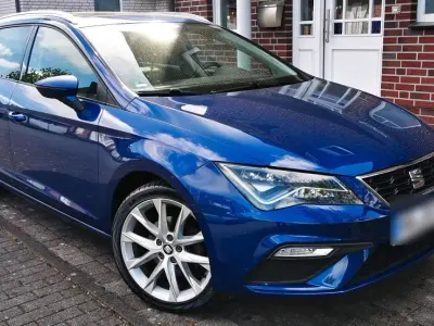 Brugt Seat Leon ST FR 150 HK (110 kW) 2019 Blå Stationcar