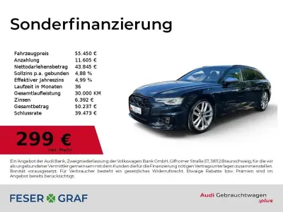 Używany Audi S6 Ambiente 344 KM (253 kW) 2024 Niebieski Kombi