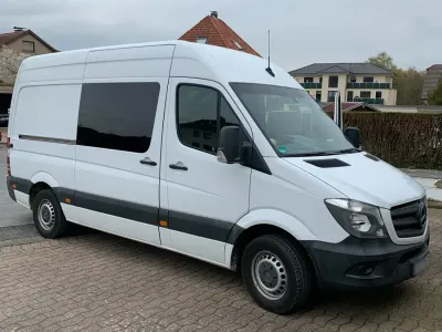 Gebraucht Mercedes Sprinter 163 PS (119 kW) 2018 Weiß Van