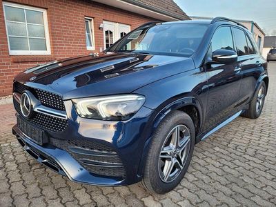 Blau Gebraucht 2022 Mercedes GLE350 AMG line SUV | 52.490 € (Etwas zu teuer)