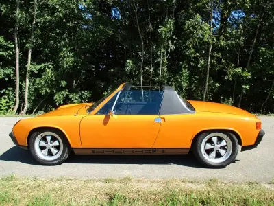Gebraucht Porsche 914 95 PS (69 kW) 1974 Orange Cabrio